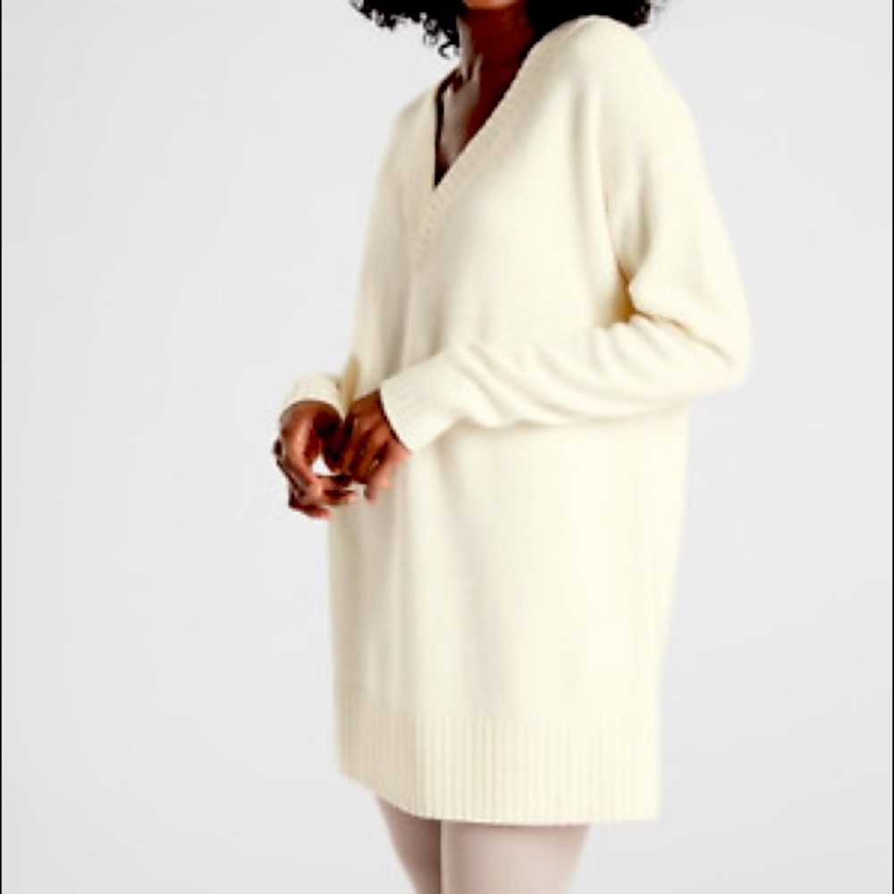 Athleta Cashmere Blend Tunic Sweater